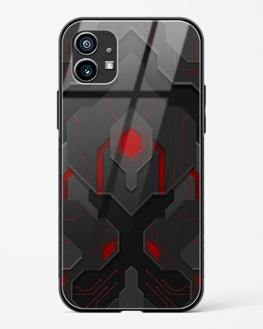 Obsidian Inferno - Nothing Phone 1 Glass Gripper Case