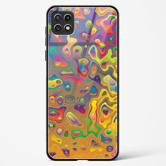 Contour Map - Samsung Galaxy F42 5G Glass Gripper Case