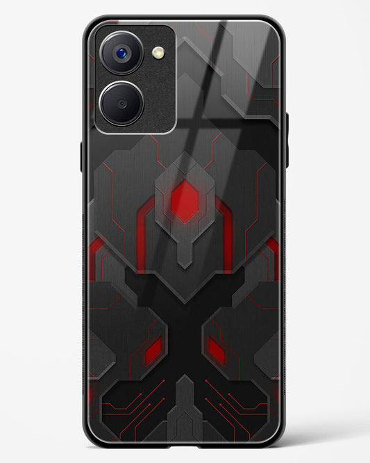 Obsidian Inferno - Realme 10 Pro 5G Glass Gripper Case