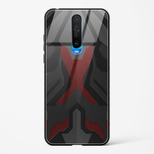 Ruby Rampage - POCO X2 Glass Gripper Case