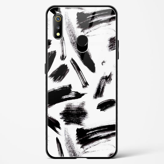 Ink Marks - Realme 3 Pro Glass Gripper Case