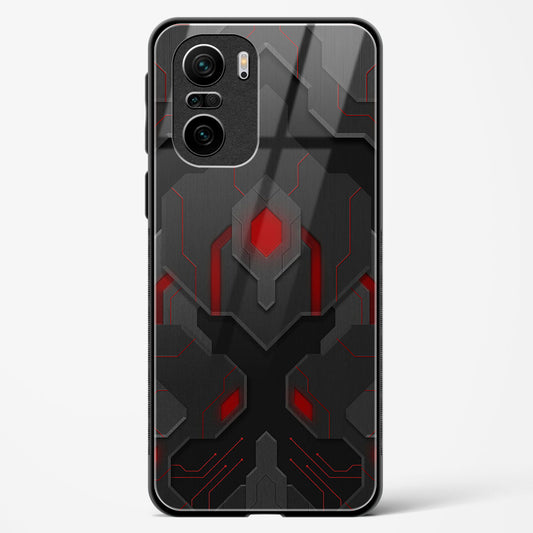 Obsidian Inferno - Mi 11X Pro 5G Glass Gripper Case