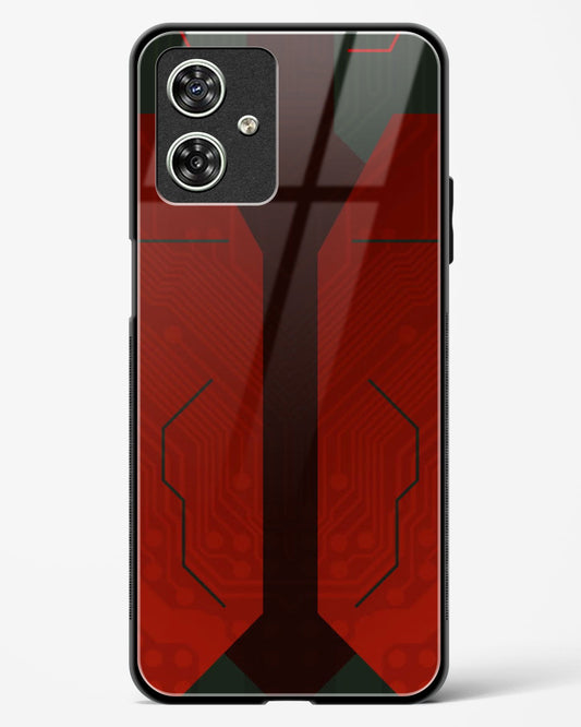 Scarlet-Sentinel-Moto-G54-5G-Glass-Case