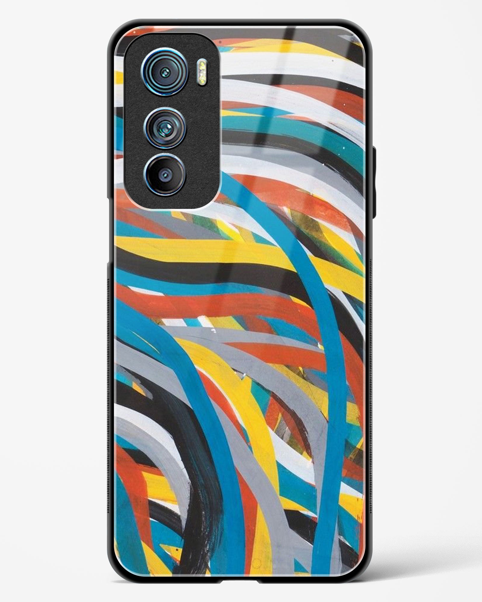 colorful-stroke-pattern-Motorola-Edge-30-Glass-Case