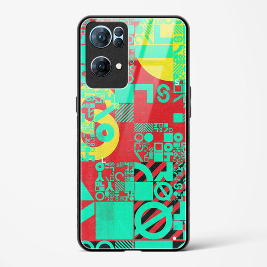 Orient Abstract - Oppo Reno 7 Pro 5G Glass Gripper Case