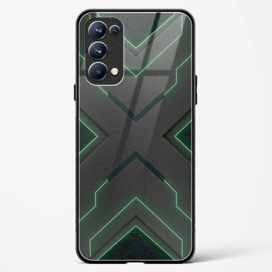 Green Horizon - Oppo Reno 5 Pro Glass Gripper Case