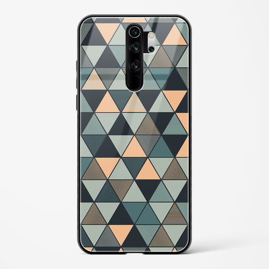 Triangle Mosaic - Redmi Note 8 Pro Glass Gripper Case