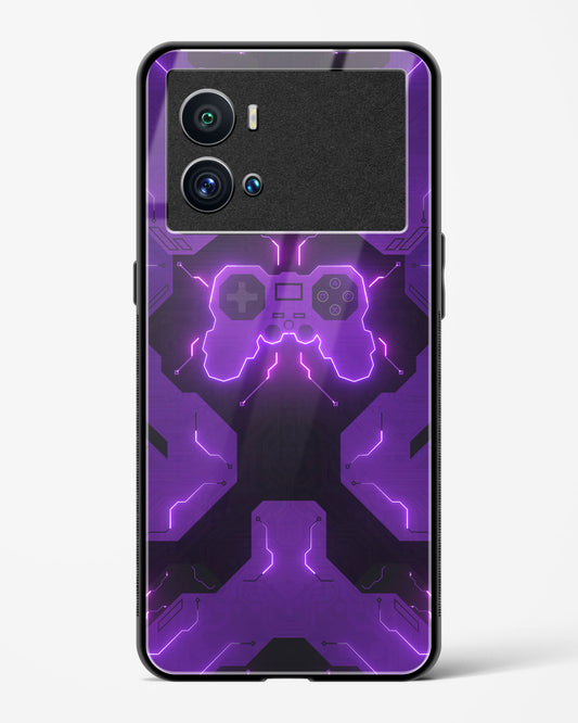 Violet Vortex - Vivo iQOO9 Pro 5G Glass Gripper Case