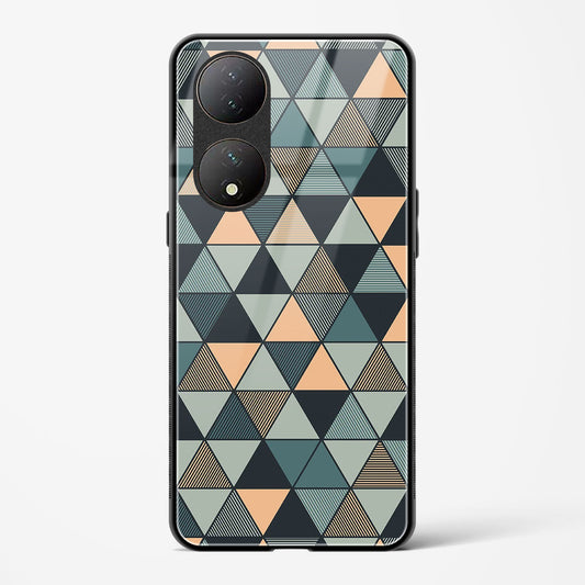 Triangle Mosaic - Vivo Y100 5G Glass Gripper Case