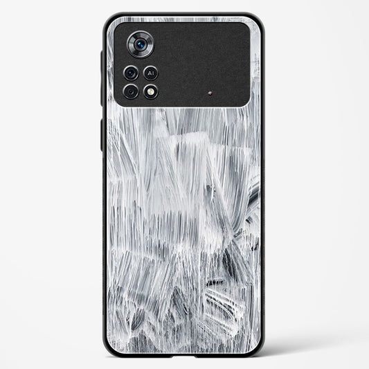 white paint - POCO X4 Pro 5G Glass Gripper Case