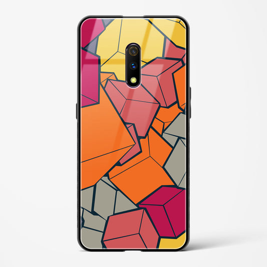 Cubic Blast - Oppo K3 Glass Gripper Case