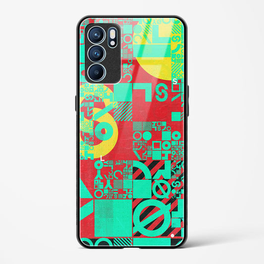 Orient Abstract - Oppo Reno 6 Pro 5G Glass Gripper Case