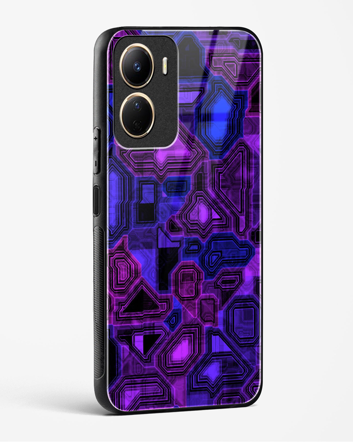 Twilight Fusion - Vivo Y16 Glass Gripper Case