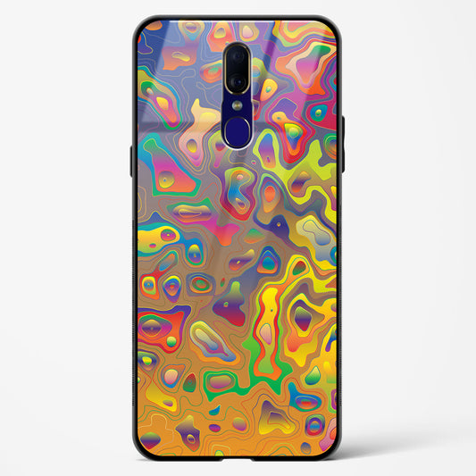 Contour Map - Oppo F11 Glass Gripper Case