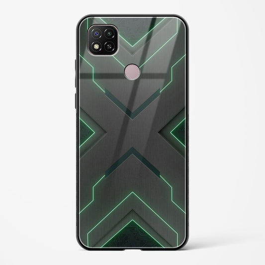 Green Horizon - Redmi 9 Activ Glass Gripper Case