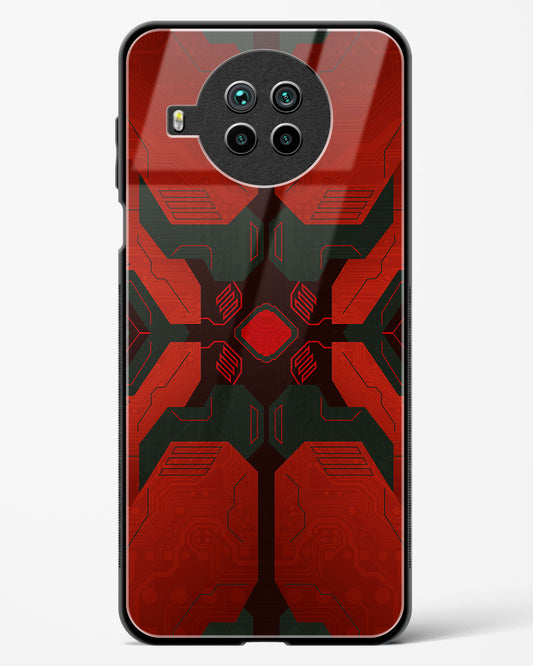 Crimson Chaos - Mi 10i Glass Gripper Case