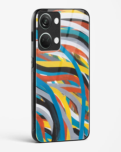 colorful stroke pattern - OnePlus Nord 3 Glass Gripper Case