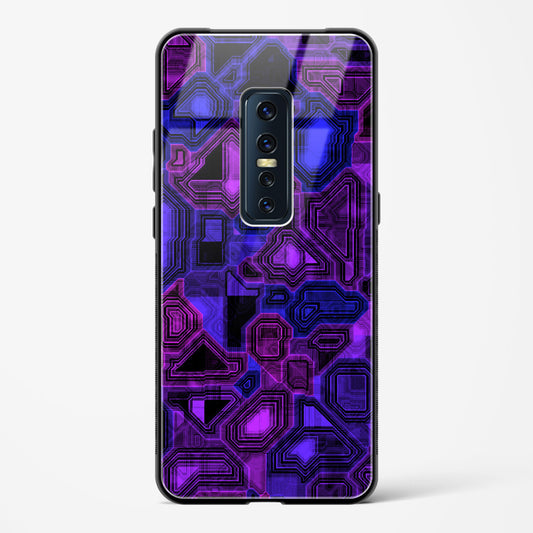 Twilight Fusion - Vivo V17 Pro Glass Gripper Case