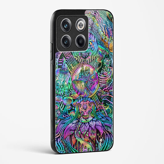 Trippy Galaxy OnePlus OnePlus 10T Glass Gripper Case