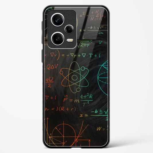 Physics Inky Black - Redmi Note 12 Pro 5G Glass Gripper Case