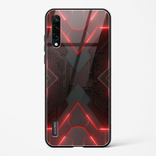 Red Horizon - Mi A3 Glass Gripper Case