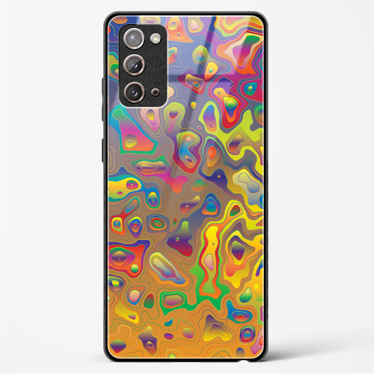 Contour Map - Samsung Galaxy Note 20 Glass Gripper Case