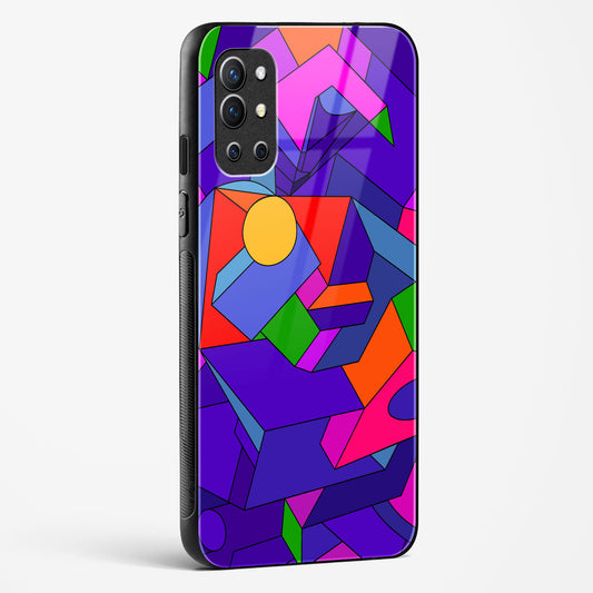 Geometric Chroma OnePlus OnePlus 9R Glass Gripper Case