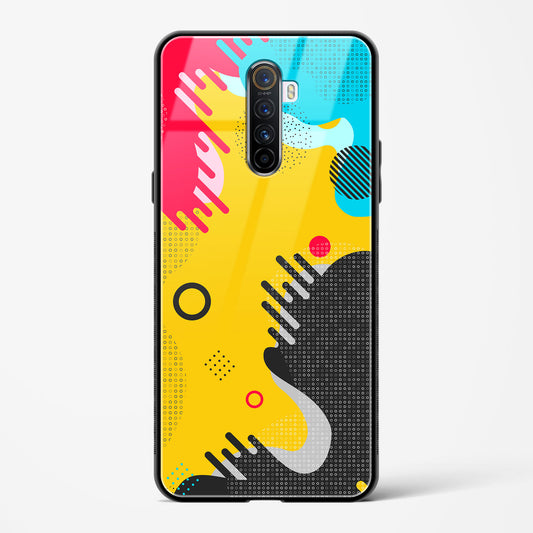 boho abstract - Oppo Reno Ace Glass Gripper Case