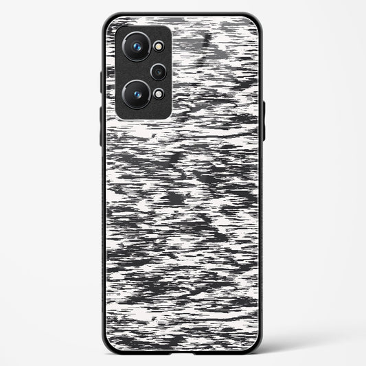 Black and White Glitch - Realme GT Neo 2 Glass Gripper Case