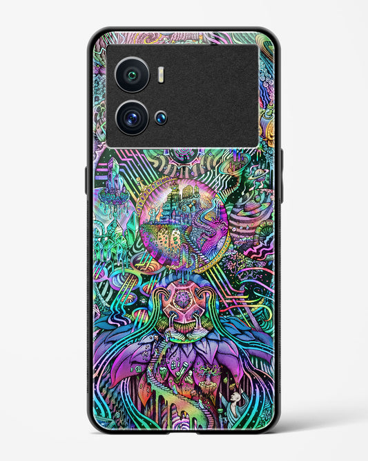 Trippy Galaxy - Vivo iQOO9 Pro 5G Glass Gripper Case