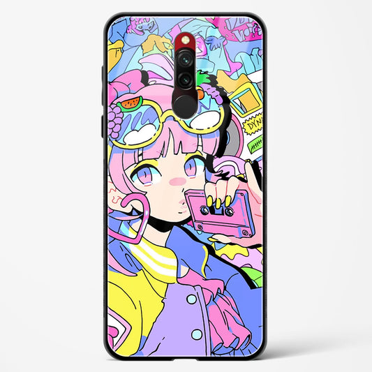 art station - Redmi 8 Glass Gripper Case