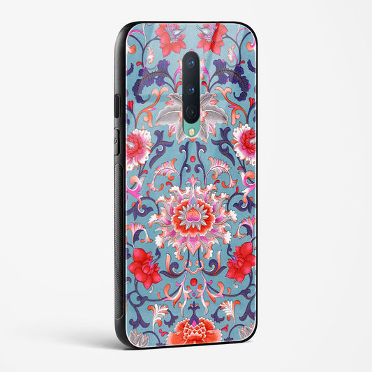 Vintage Blue OnePlus OnePlus 8 Glass Gripper Case