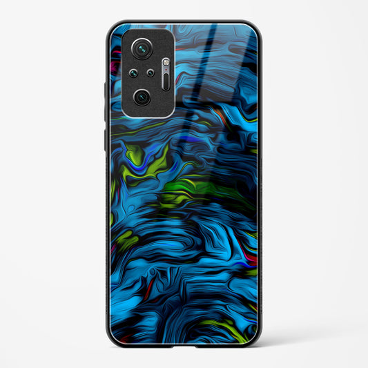 Aquatic Blue - Redmi Note 10 Pro Glass Gripper Case