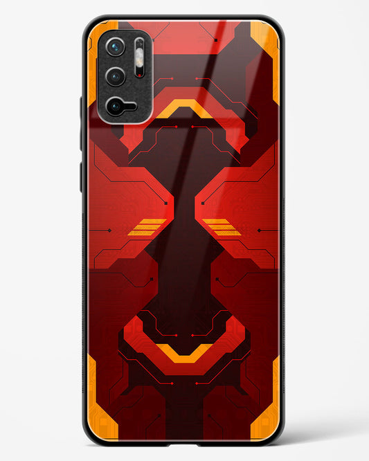 Flame Fusion - Redmi Note 10T 5G Glass Gripper Case