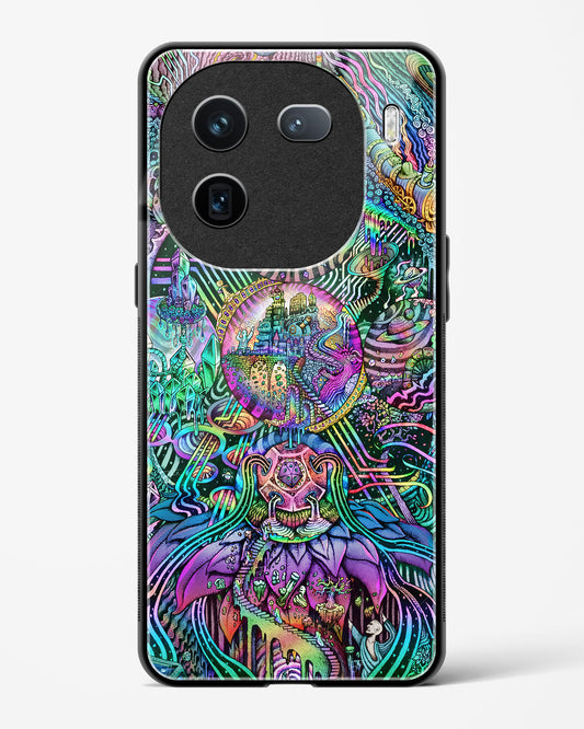 Trippy Galaxy - Vivo iQOO12 5G Glass Gripper Case