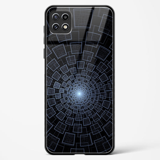 Cyber Tunnel - Samsung Galaxy F42 5G Glass Gripper Case