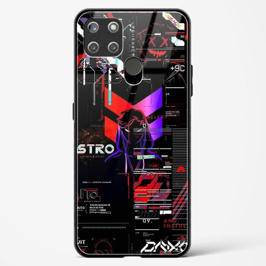 Cyber Boy Red - Realme C25Y Glass Gripper Case