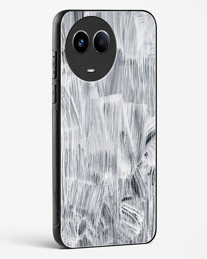 White Paint - Realme 11 5G Glass Gripper Case