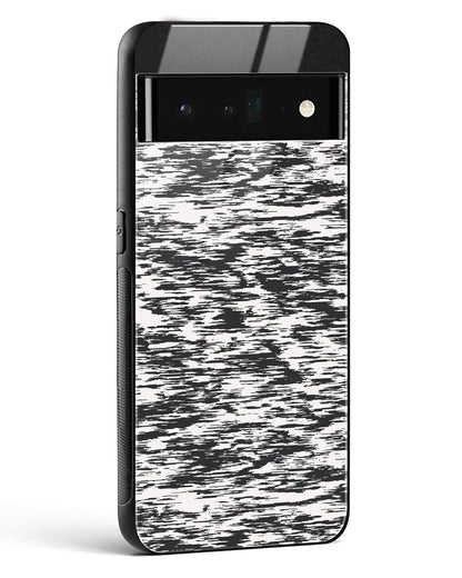 Black and White Glitch - Google Pixel 6 Pro 5G Glass Gripper Case