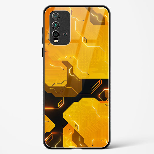 Solar Flare - Redmi 9 Power Glass Gripper Case