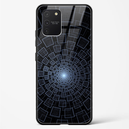 Cyber Tunnel - Samsung Galaxy A91 Glass Gripper Case