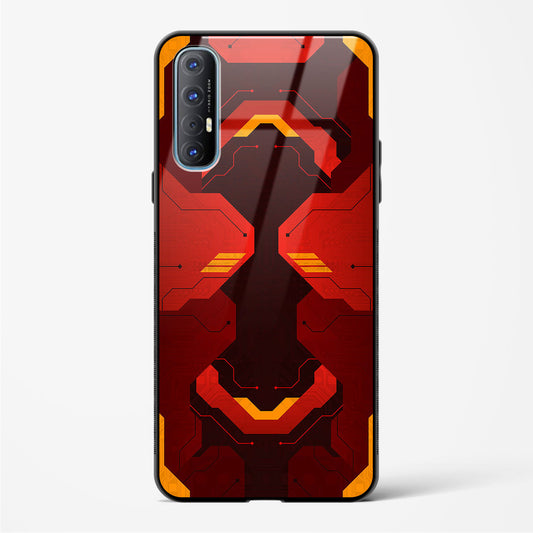 Flame Fusion - Oppo Reno 3 Pro Glass Gripper Case