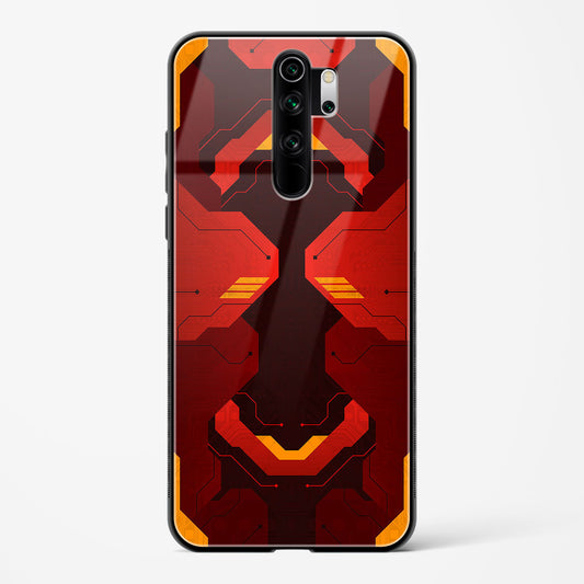 Flame Fusion - Redmi Note 8 Pro Glass Gripper Case