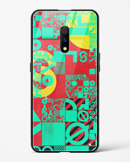 Orient Abstract - Realme X Glass Gripper Case