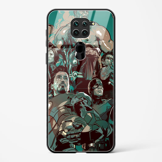 Unity Champions - Redmi Note 9 Glass Gripper Case