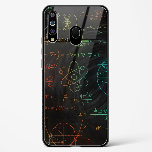 Physics Inky Black - Samsung Galaxy M30 Glass Gripper Case