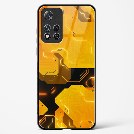 Solar Flare - POCO M4 Pro 5G Glass Gripper Case