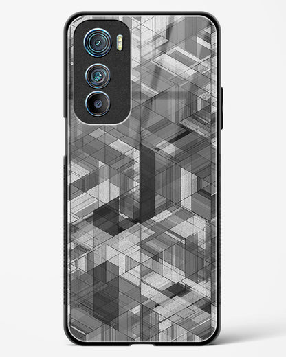 Black-Diamond-Grid-Motorola-Edge-30-Glass-Case