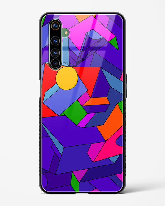 Geometric Chroma - Realme X50 Pro Glass Gripper Case