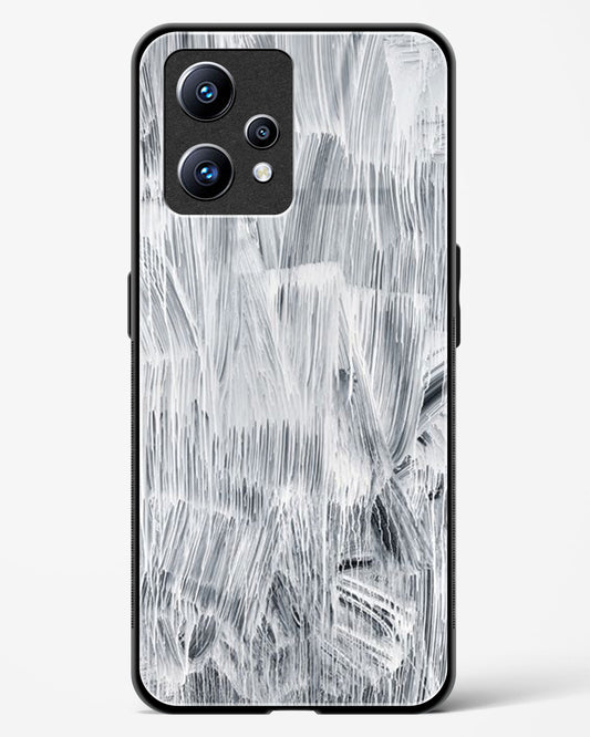 White Paint - Realme Narzo 50 Pro 5G Glass Gripper Case